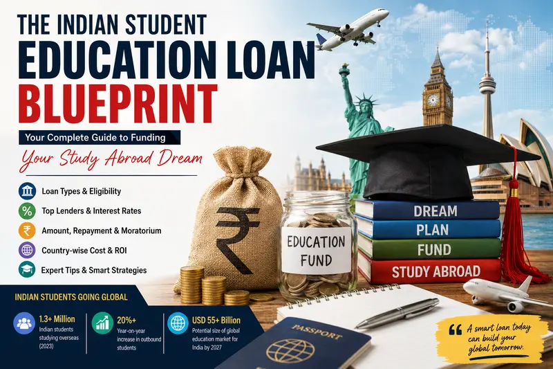 A comprehensive guide to study abroad education loans for Indian students