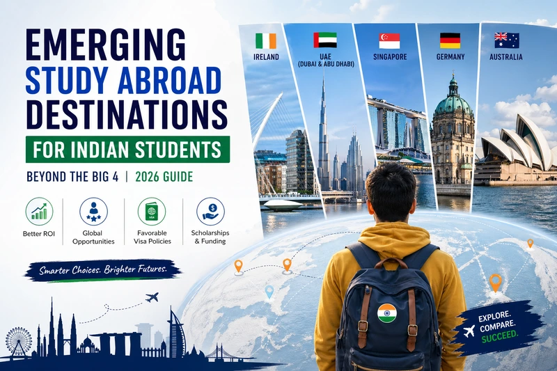 Top Emerging Study Abroad Destinations for Indian Students 2026